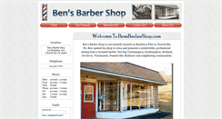 Desktop Screenshot of bensbarbershop.com